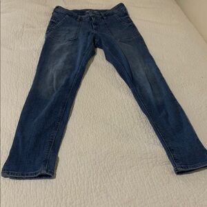 Old Navy Women's Skinny Jeans - Dark Blue